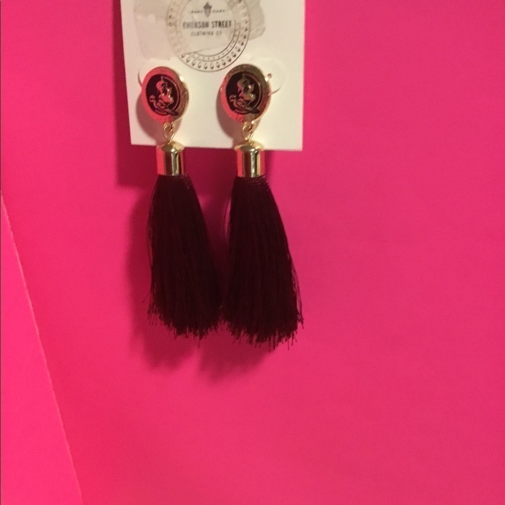 indicia Treaded Gold FL‎ State Earrings